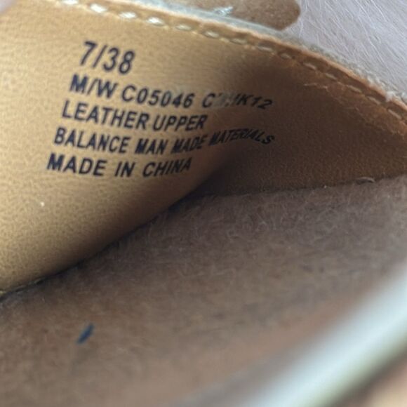 Born Champagne Floral Trim Leather Cork Platform Sandals Sz 7 - Picture 5 of 7